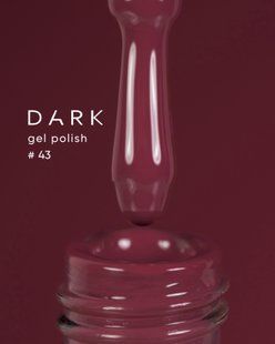 Гель-лак Dark gel polish (new collection) №43, 6 мл dark4306 фото