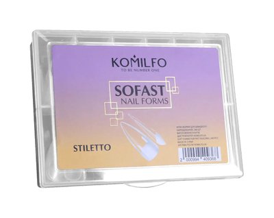 Komilfo SoFast Nail Forms Stiletto, 240 шт 1681843607 фото