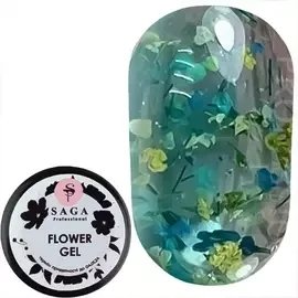 Гель SAGA Flower Fairy Gel №10 із сухоцвітами, 5 мл 1710806092 фото