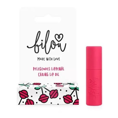Олія для губ з ароматом вишневих цукерок Bilou Cherry Pops, 9 мл 1700788818 фото