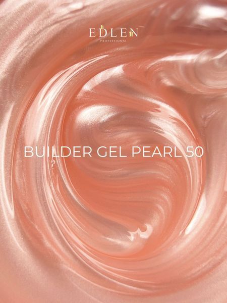 Гель Builder gel Edlen Pearl №50, 15 мл 195158116 фото