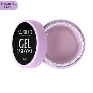 Гель-база Komilfo Gel Base Coat &mdash; основа-корректор для гель-лака без кисточки, 15 мл 1685347529 фото