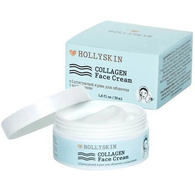 Ліфтинг крем для обличчя з колагеном HOLLYSKIN Collagen Face Cream, 50 мл 1794761804 фото