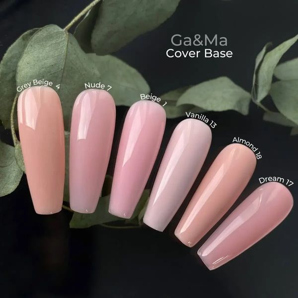 Камуфлююча база GA&MA Cover base 017 Dream, 30 мл 1815130295 фото