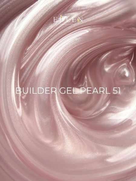 Гель Builder gel Edlen Pearl №51, 15 мл 195158118 фото