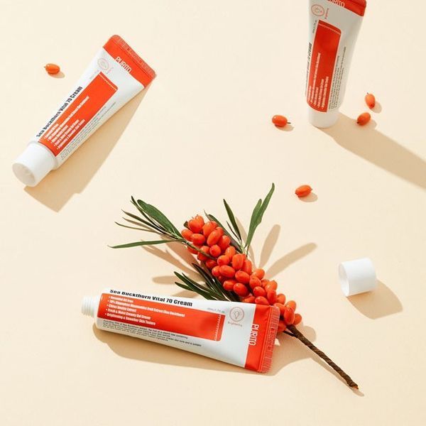 Вітамінний освітлюючий крем з обліпихою Purito Seoul Sea Buckthorn Vital 70 Cream, 50 мл PSS01 фото