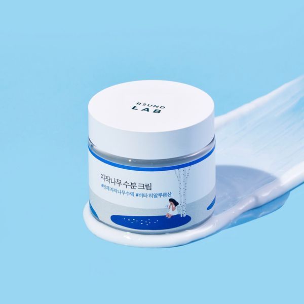 Зволожуючий крем з березовим соком ROUND LAB Birch Juice Moisturizing Cream, 80 мл 2658 фото