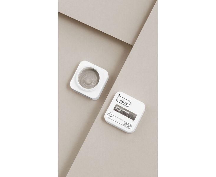 Гель для дизайну HEYLOVE. Gypsum gel, BEIGE, 5 гр HL-GG05-004 фото
